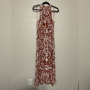 Highneck Maxi Dress